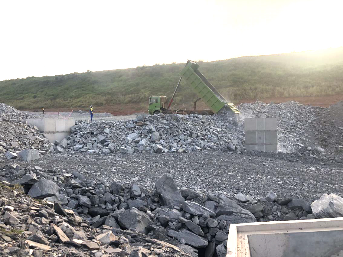 Civil engineering site